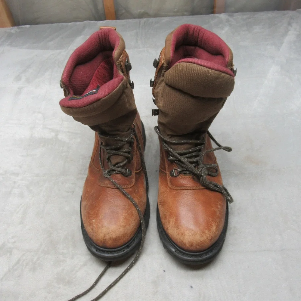 Cabela Men 11.5D Boot Brn Iron Ridge Goretex Waterproof Insulated Hunt Waterfowl